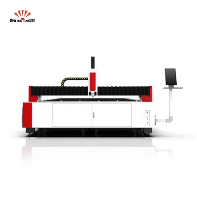 Metallplåt Fiberlaserskärmaskin